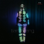 LED Light Costumes With LED Mask