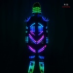 2.4G Wireless DMX512 Controlled LED Costumes