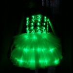 LED Light-up Flower Bra Skirt