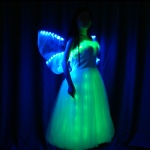 Full color LED Bandeau Dress