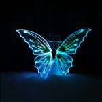 LED Light up Fiber Optic Butterfly Wings