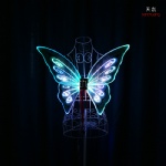 LED Light up Fiber Optic Wings (Kids model)