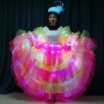 Full Color LED Light Up LED Carnival Dress