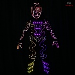 DMX512 controlled Glowing Team dance costumes