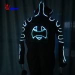 Fiber optic costume fluorescent dance costume