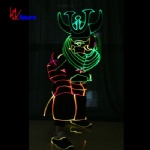 Fiber-optic lighting Korean mage performance costume