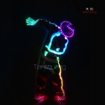 Michael Jackson style LED Dance Clothes