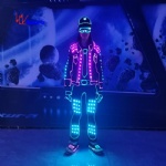 LED&光纤发光团体舞服