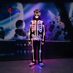 Halloween Skeleton glow suit