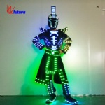 LED light samurai suit