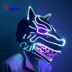 Luminous Wolf head mask