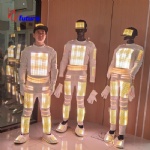 LED pixel display light-emitting jumpsuit