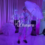 LED luminous Crown Prince suit