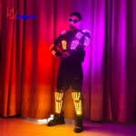 LED luminous vest and knee support set