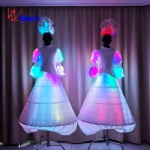 Stilt Led light performance dress