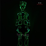 Halloween LED Light Fiber Optic Clothes