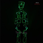 Halloween LED Light Fiber Optic Clothes