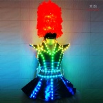 DMX512 Controlled LED Skirt & Hat