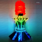 DMX512 Controlled LED Skirt & Hat