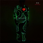  DMX512 Full color Optical Fiber Costumes