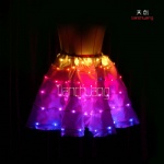 Full colr LED Light Short Skirt